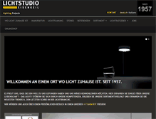 Tablet Screenshot of lichtstudio.com